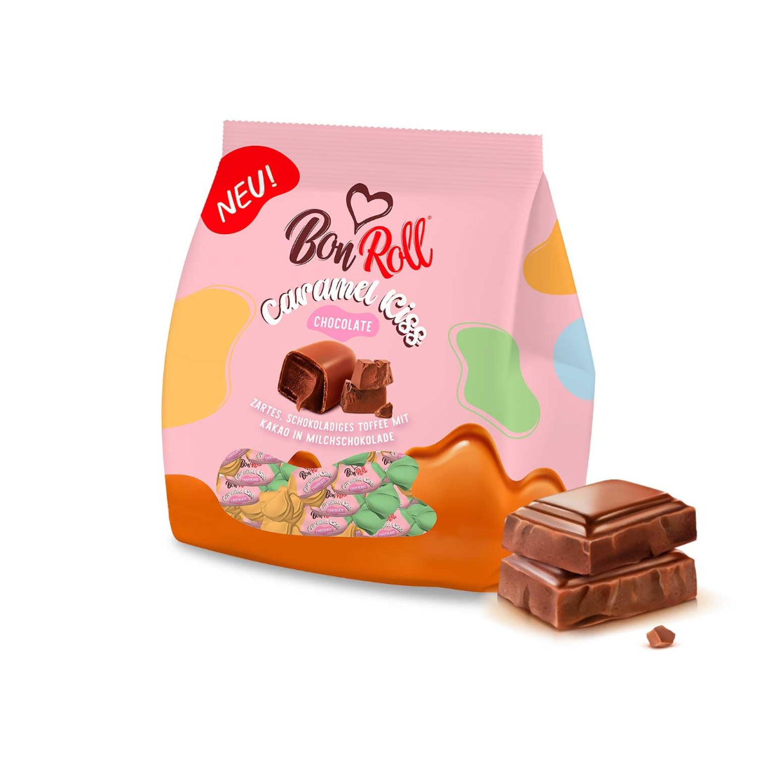 BONROLL TOFFEES W COCOA MILK CHOCOLATE 120G